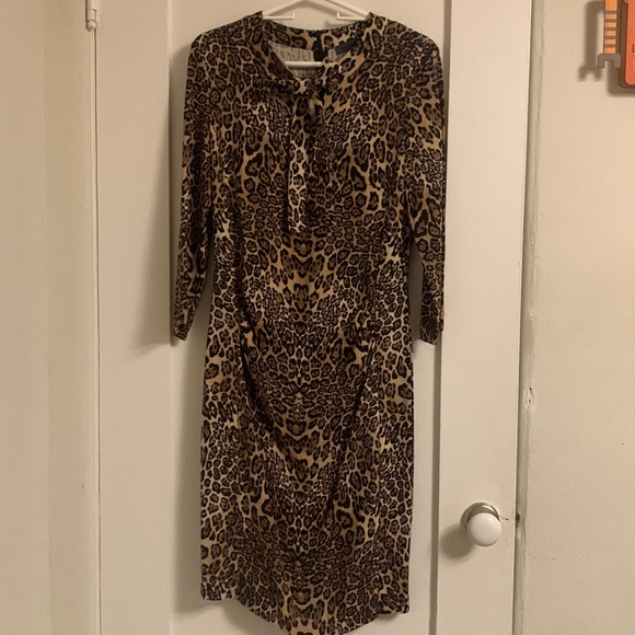 Original Airfield Austria leopard dress. EUC. Perfect condition. - Picture 1 of 9